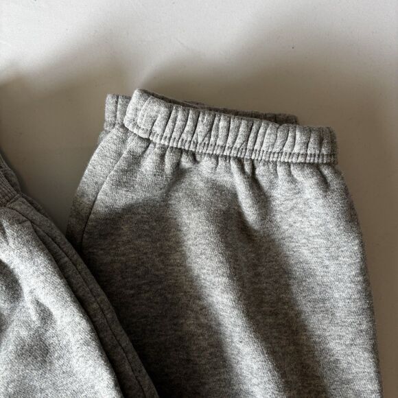 Nike Women's Sportswear Phoenix Fleece Joggers Small DQ5887-063 Heather Grey - Picture 3 of 5